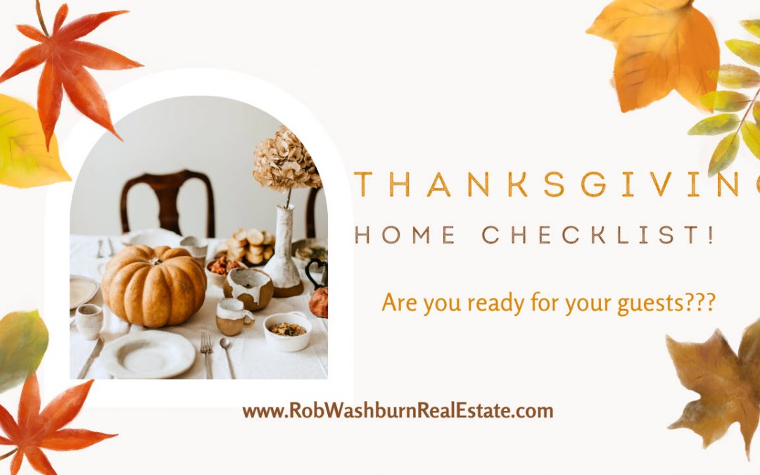 A Festive Checklist for the Ultimate Thanksgiving Celebration!